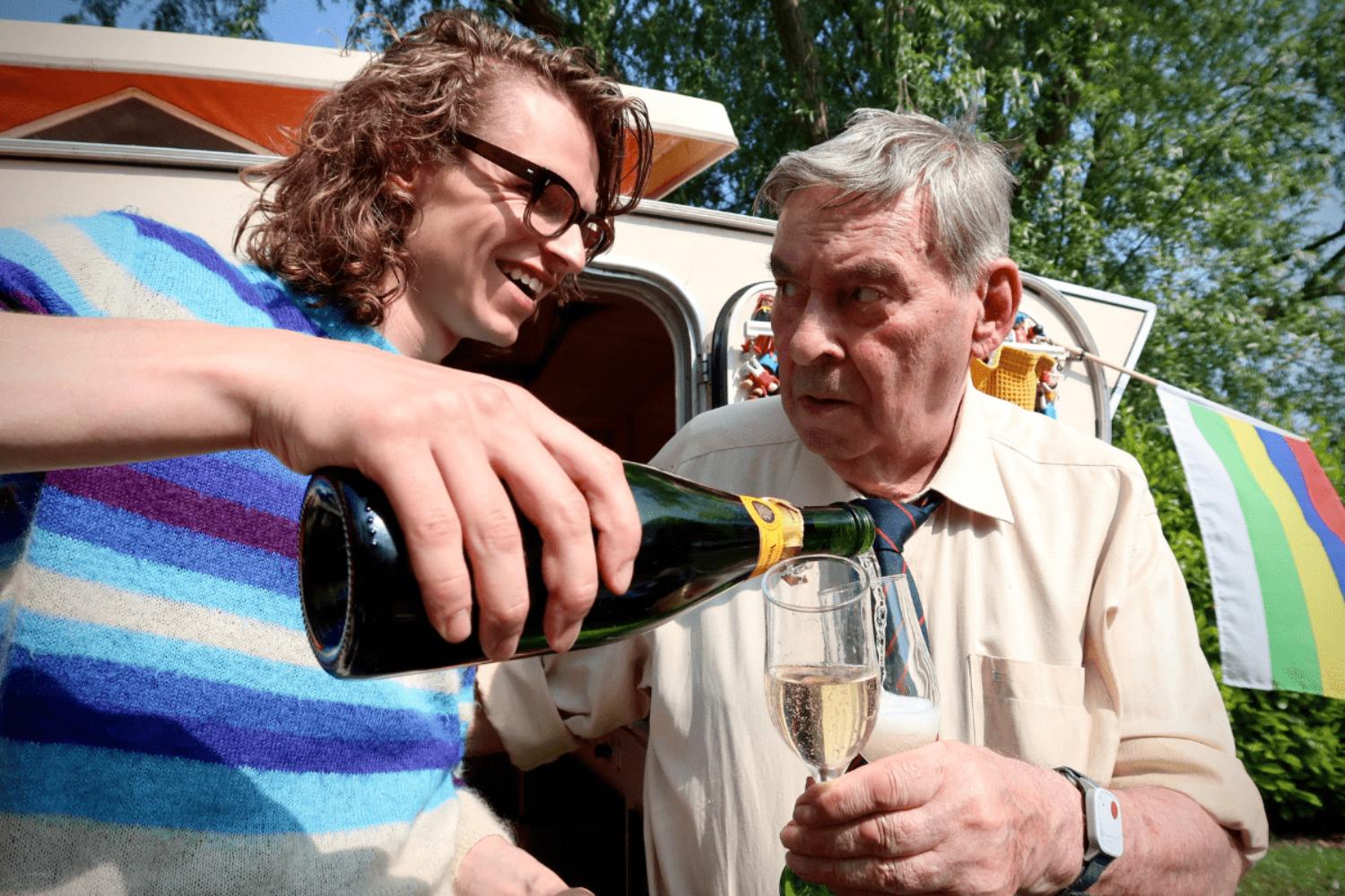 living in a nursing home