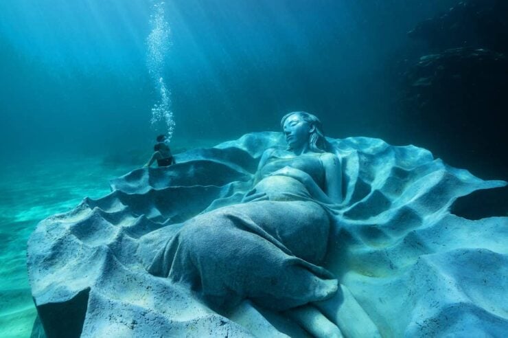 Image for This underwater sculpture will soon be a sanctuary for marine life