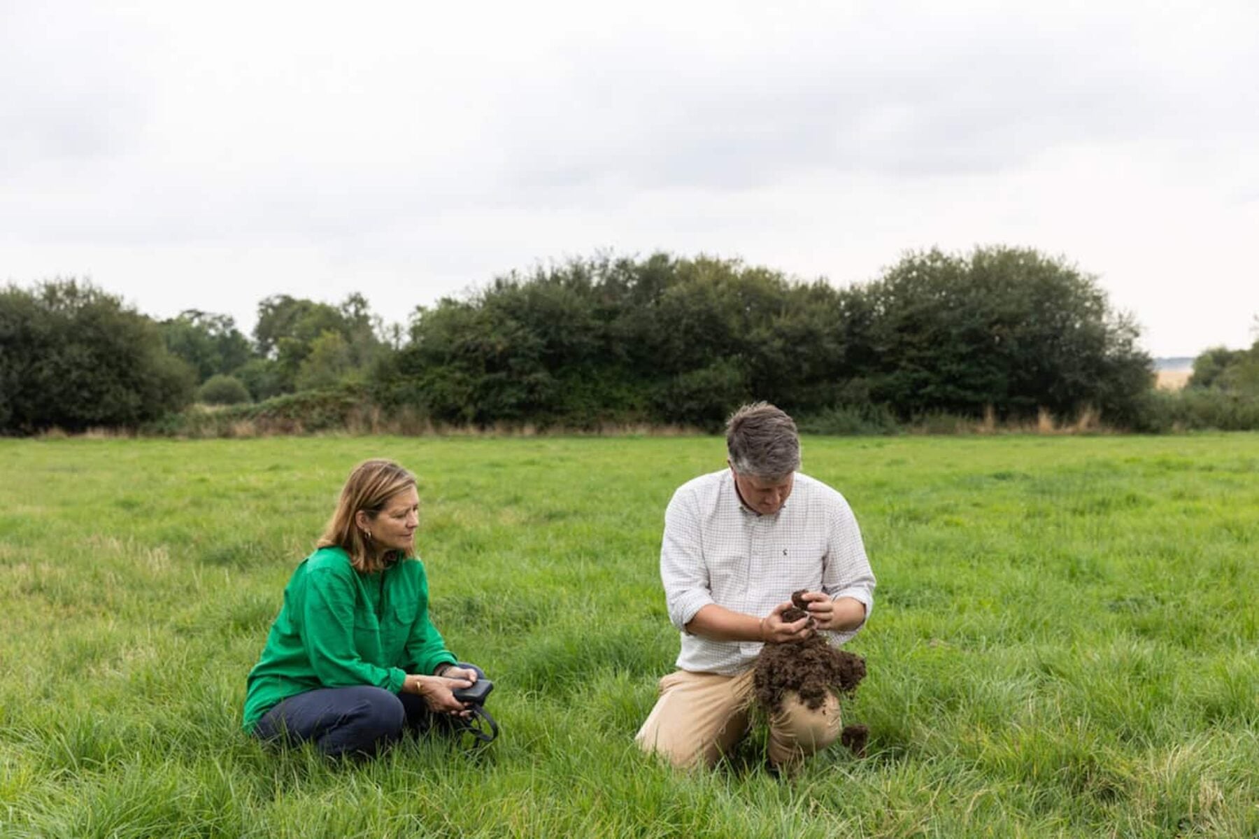 Image for ‘We found 23,000 worms!’ The soil project bringing life back to the land