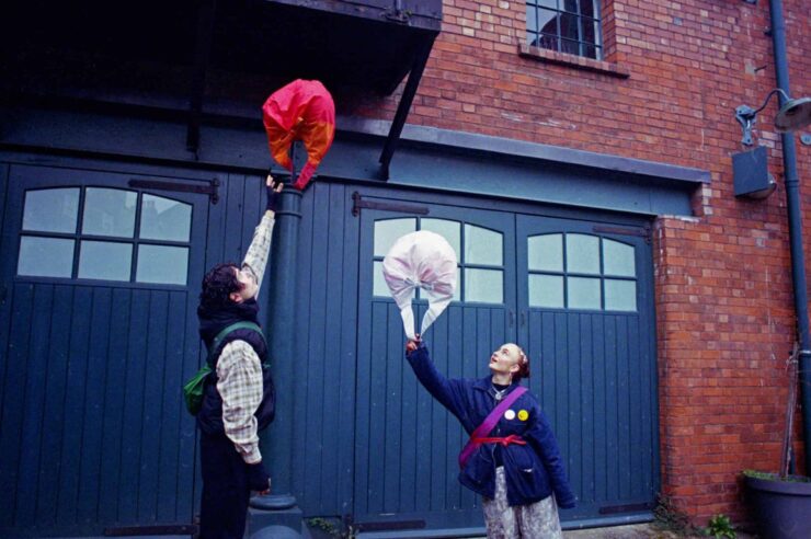 Image for An idea that just ballooned: Bristol brand produces bags from hot air