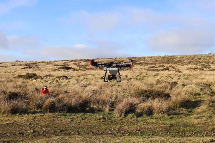 Image for Drone tree-seeding trial could ‘revolutionise’ the expansion of rainforests say exponents
