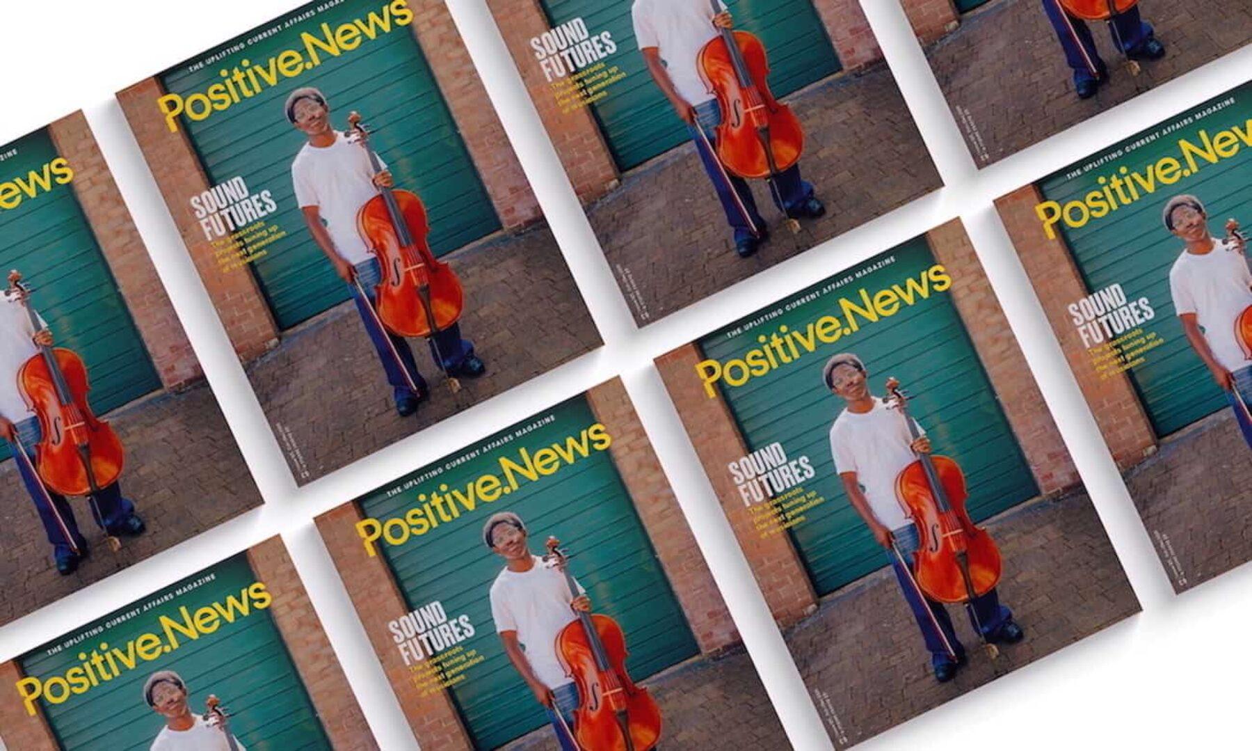 Image for Amplifying the power of music. What to expect in the new issue of Positive News magazine