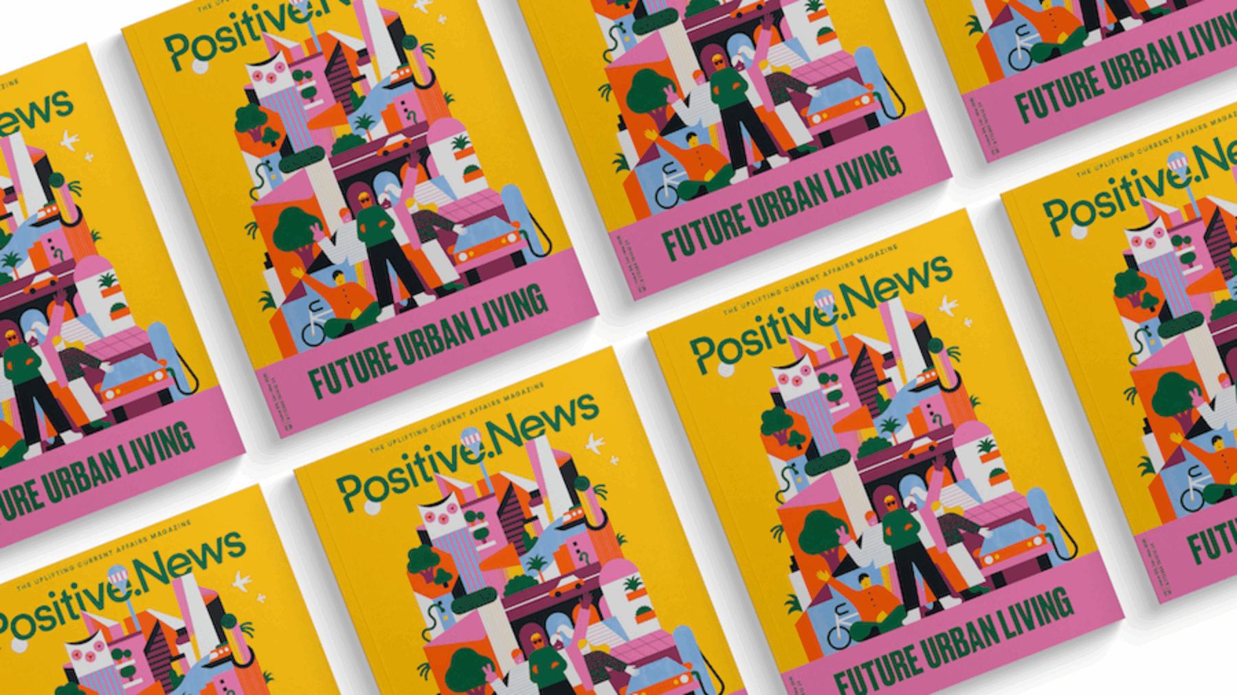 Image for Future urban living. What to expect in the new issue of Positive News magazine