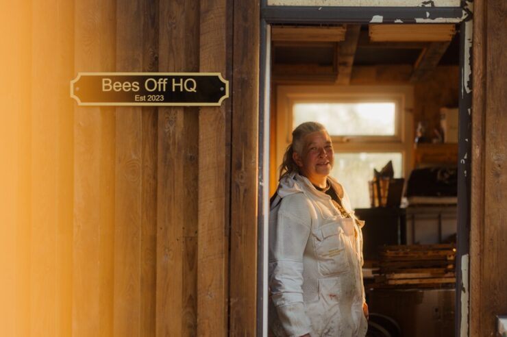 Image for The woman who turns doomed bee swarms into thriving hives
