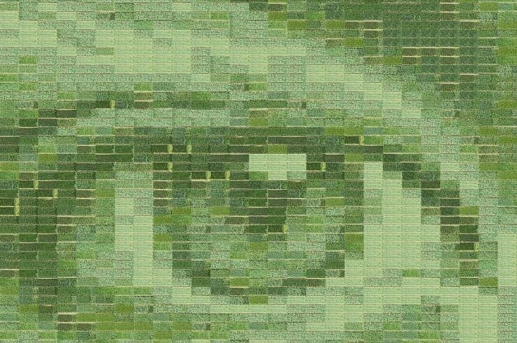 Image for A field of wheat becomes the world’s largest living photograph